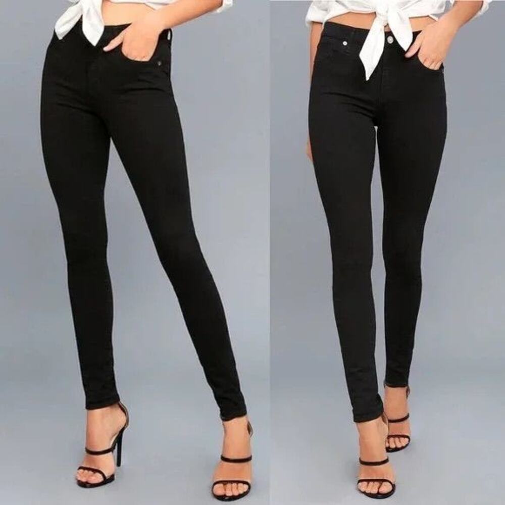 AGOLDE Sophie Jeans Black Sz 27